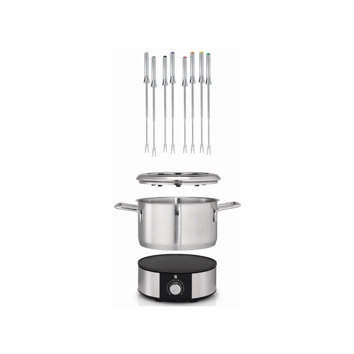 Fondue LONO Fondue 0415130011 gris, WMF