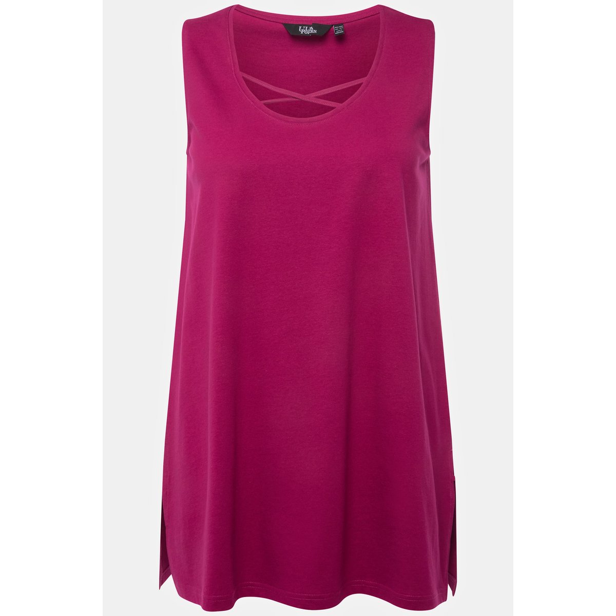 Débardeur long rouge magnolia, ULLA POPKEN