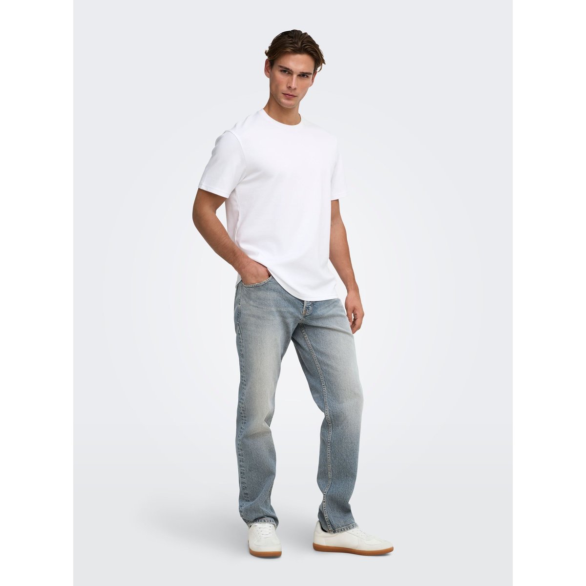 Coupe Regular medium blue denim 1, ONLY & SONS