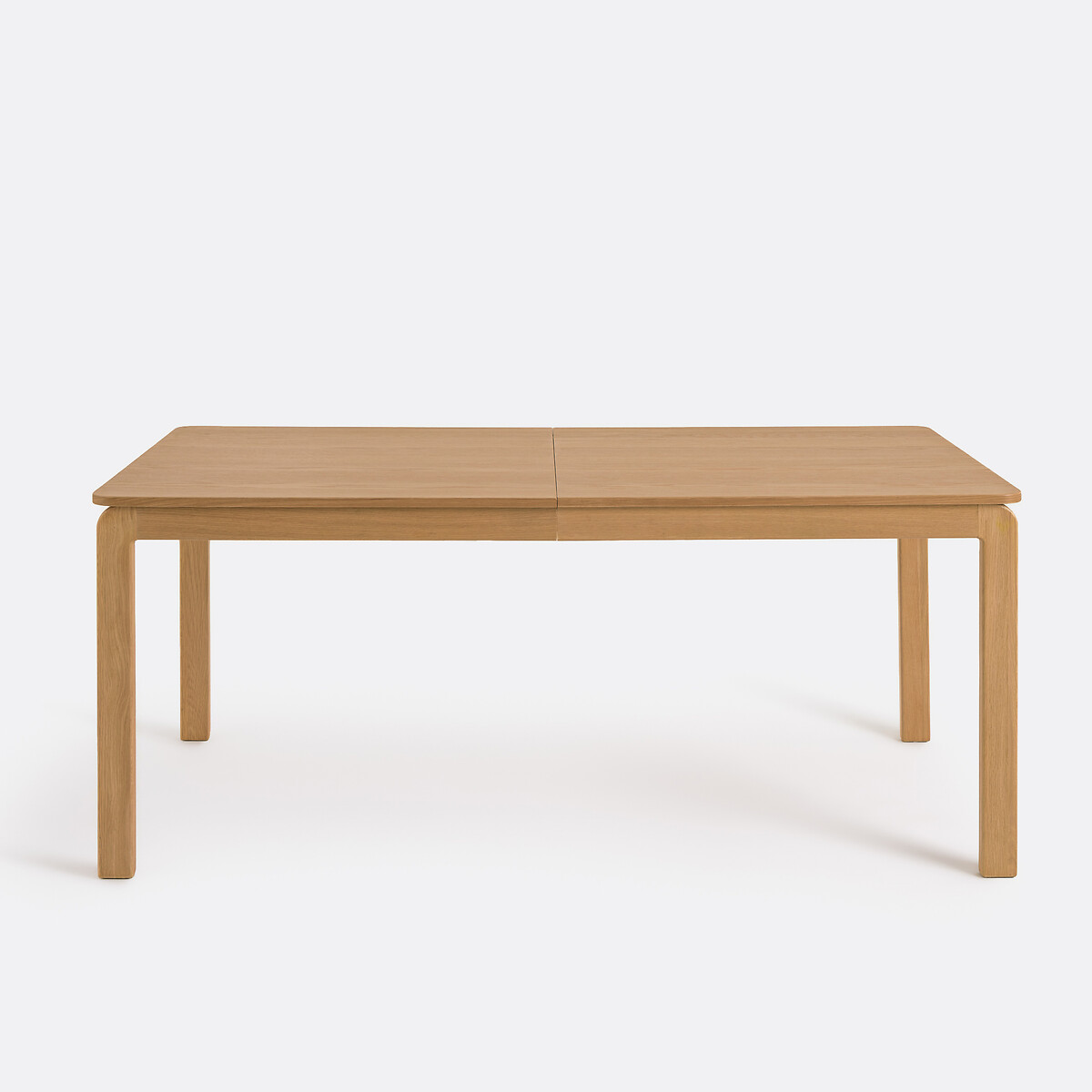Mesa de comedor extensible de chapado de roble, de 6 a 8 cubiertos, TALET color roble, LA REDOUTE INTERIEURS