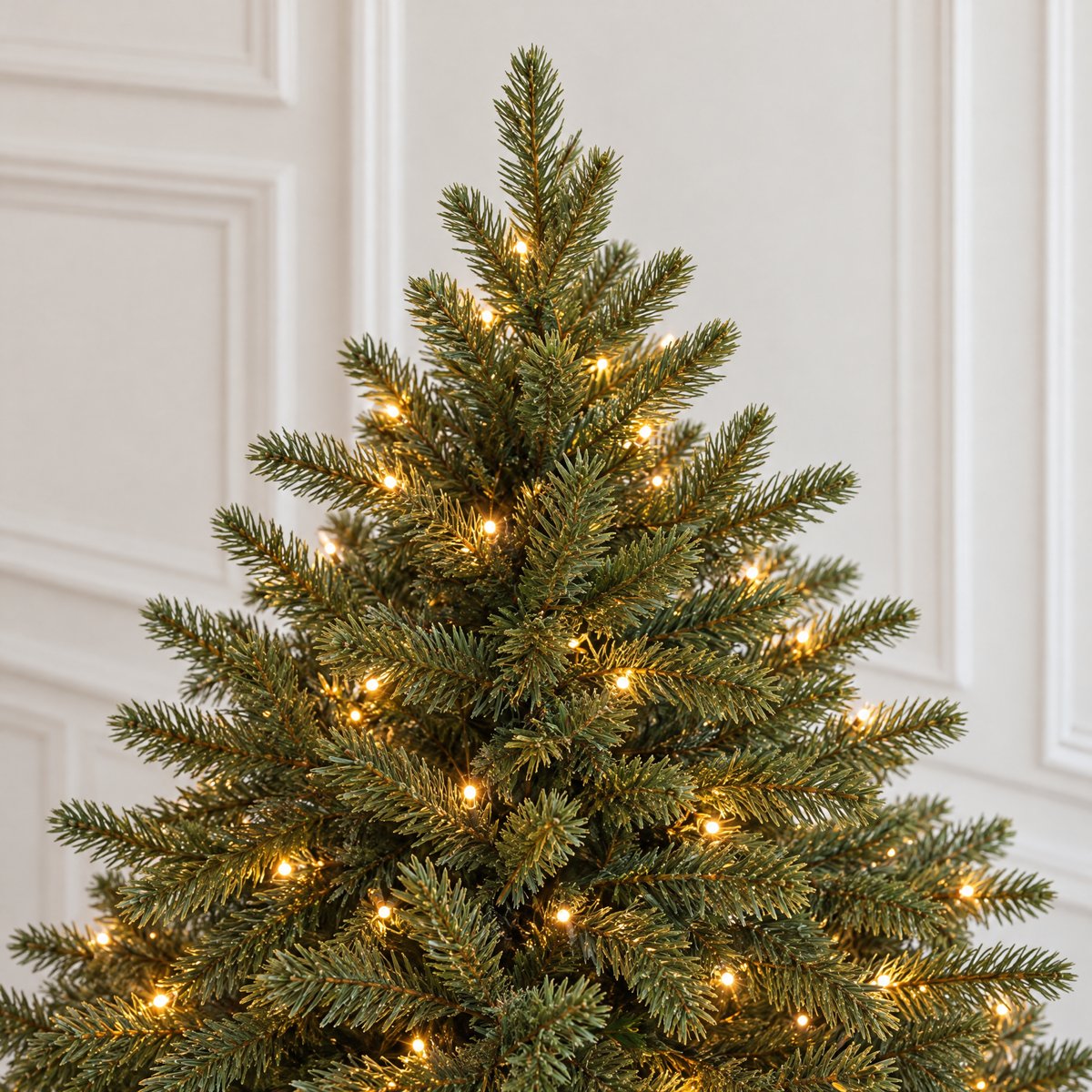 Sapin de noël à led décoratif artificiel H300 FLUFFY vert, SIA