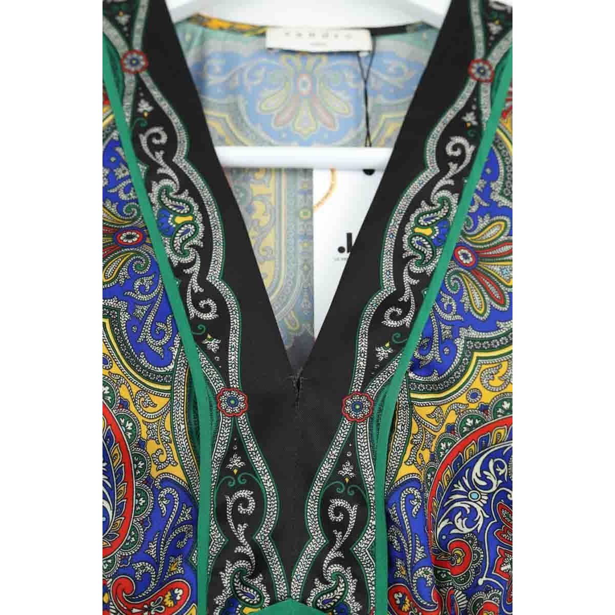 Robe - Très Bon État vert, SANDRO