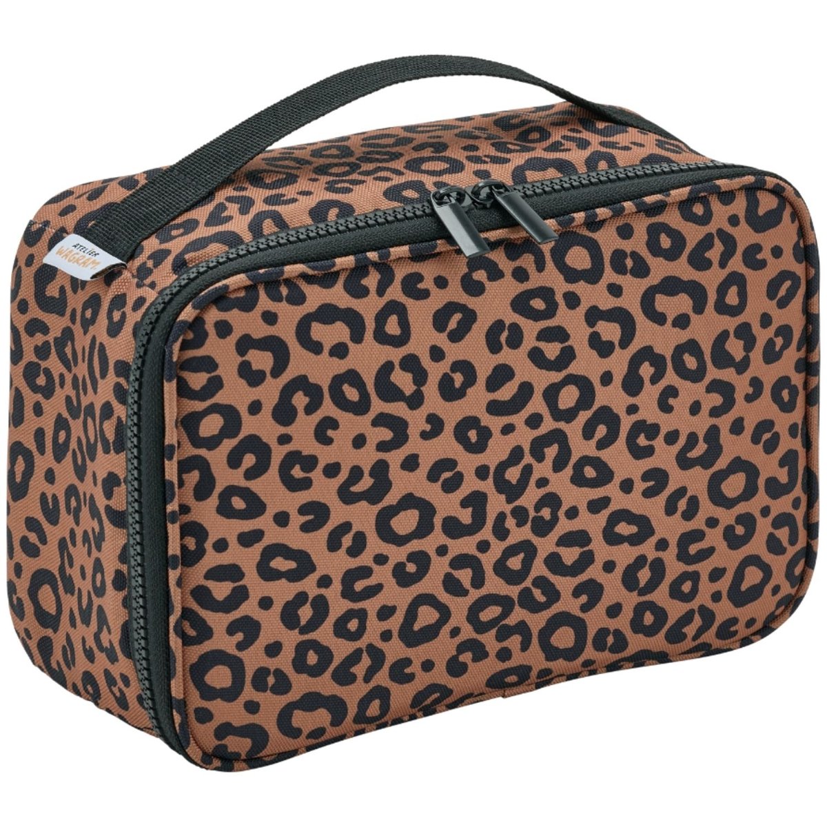 Lunch bag isotherme marron, noir, ATELIER WAGRAM