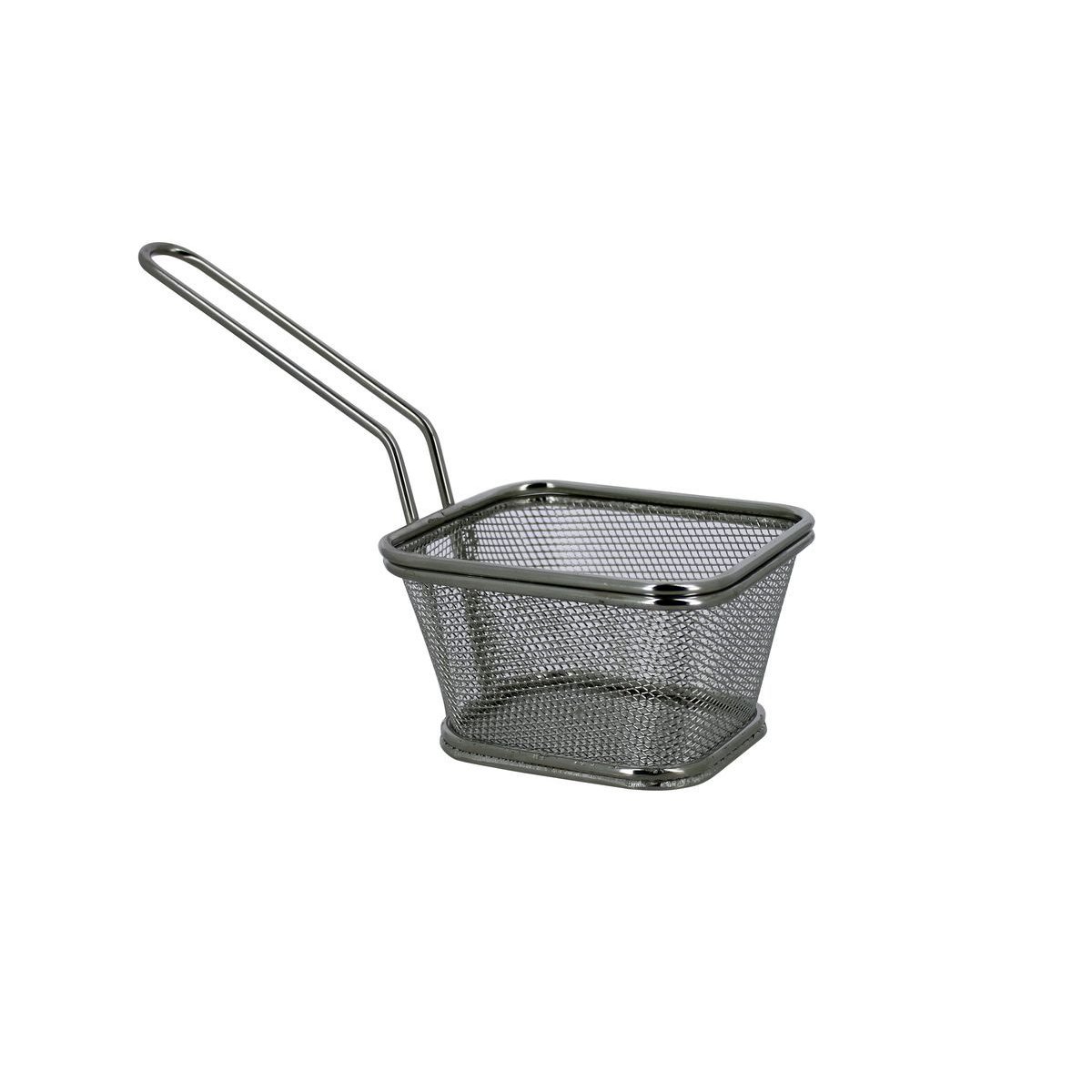 Mini panier à frites en acier inoxydable 10x8,5cm inox, NOVASTYL