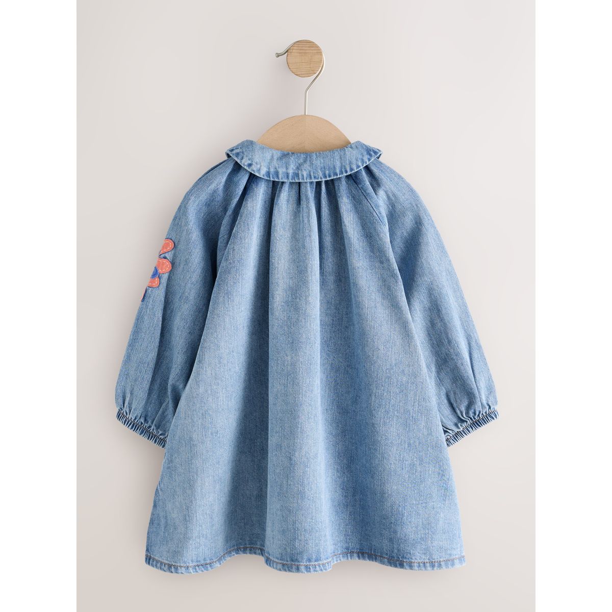 Robe en denim à manches longues bleu, NEXT