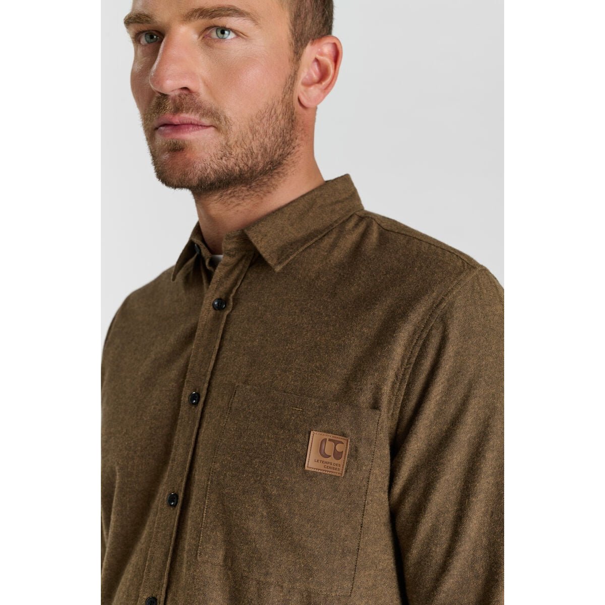 Chemise DEBUN tabacco, LE TEMPS DES CERISES