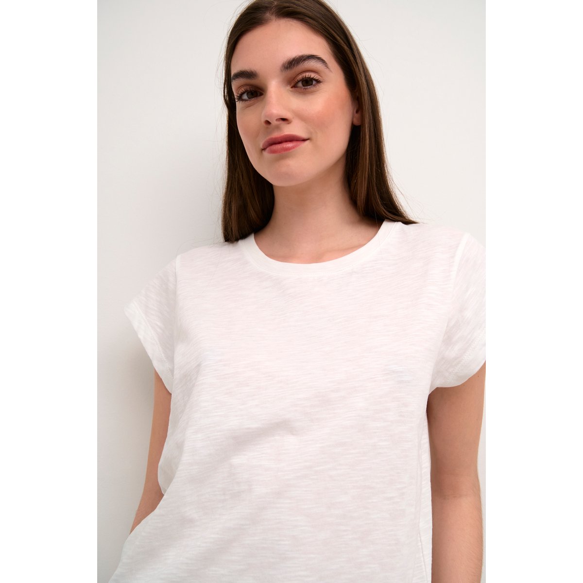 T-shirt blanc spring gardenia, CULTURE