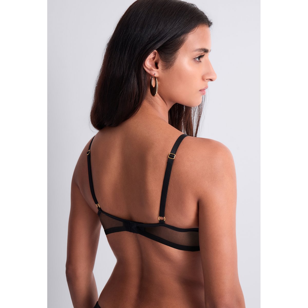 Soutien gorge Triangle avec armatures Cosmic Romance. noir, AUBADE