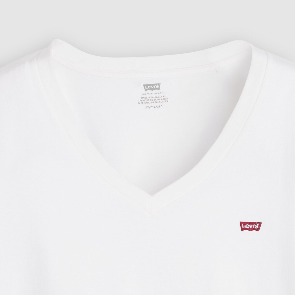 T-shirt a maniche corte bianco, LEVI’S PLUS