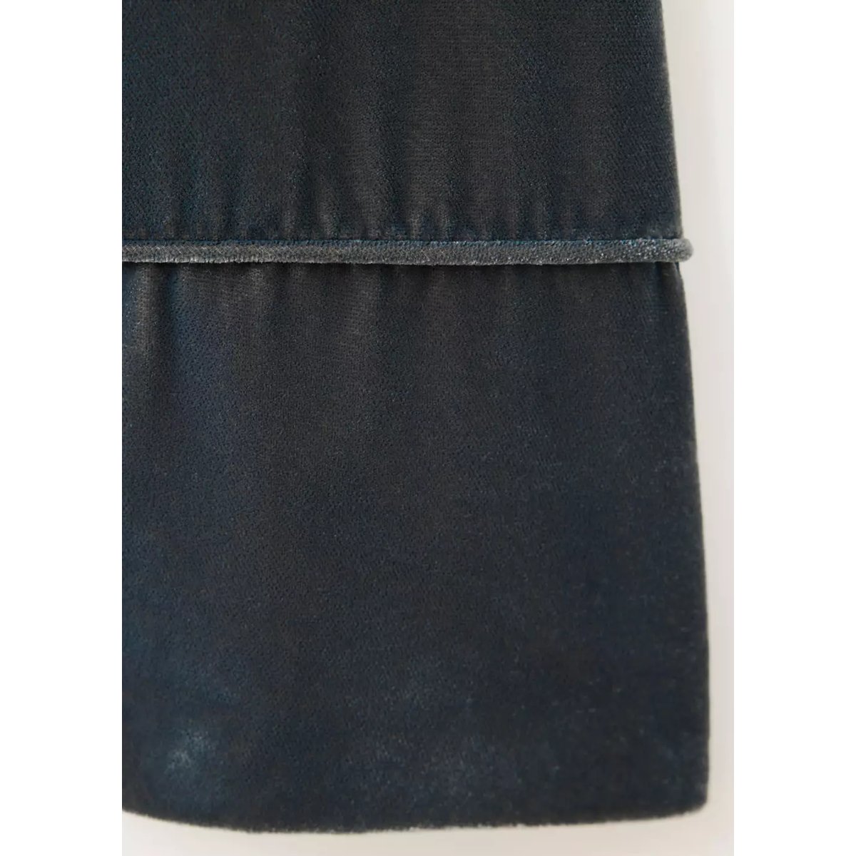 Blazer droit en velours argent foncé, MANGO TEEN