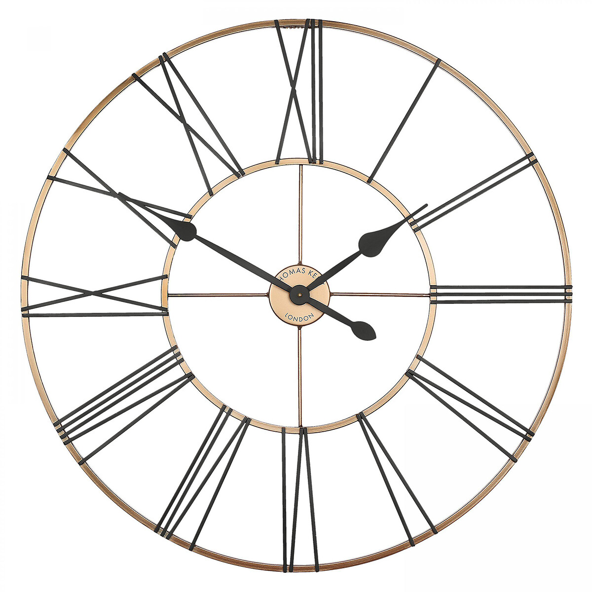 Summer House 32" Oversized Wall Clock copper, THOMAS KENT