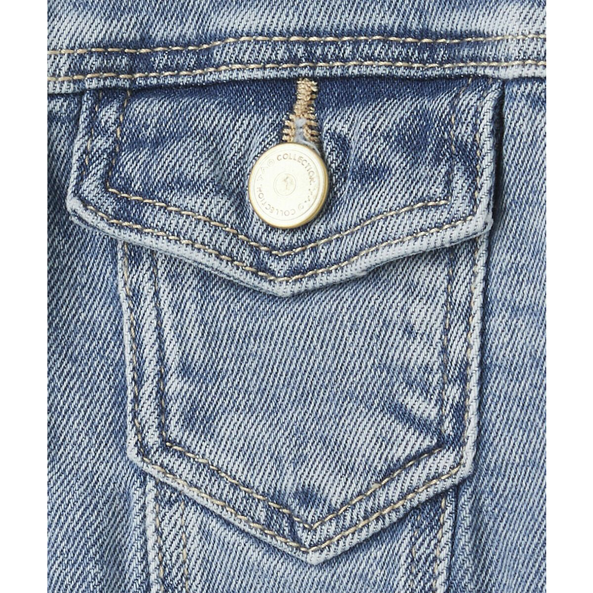 Veste en jean bleu jean, TAPE A L'OEIL