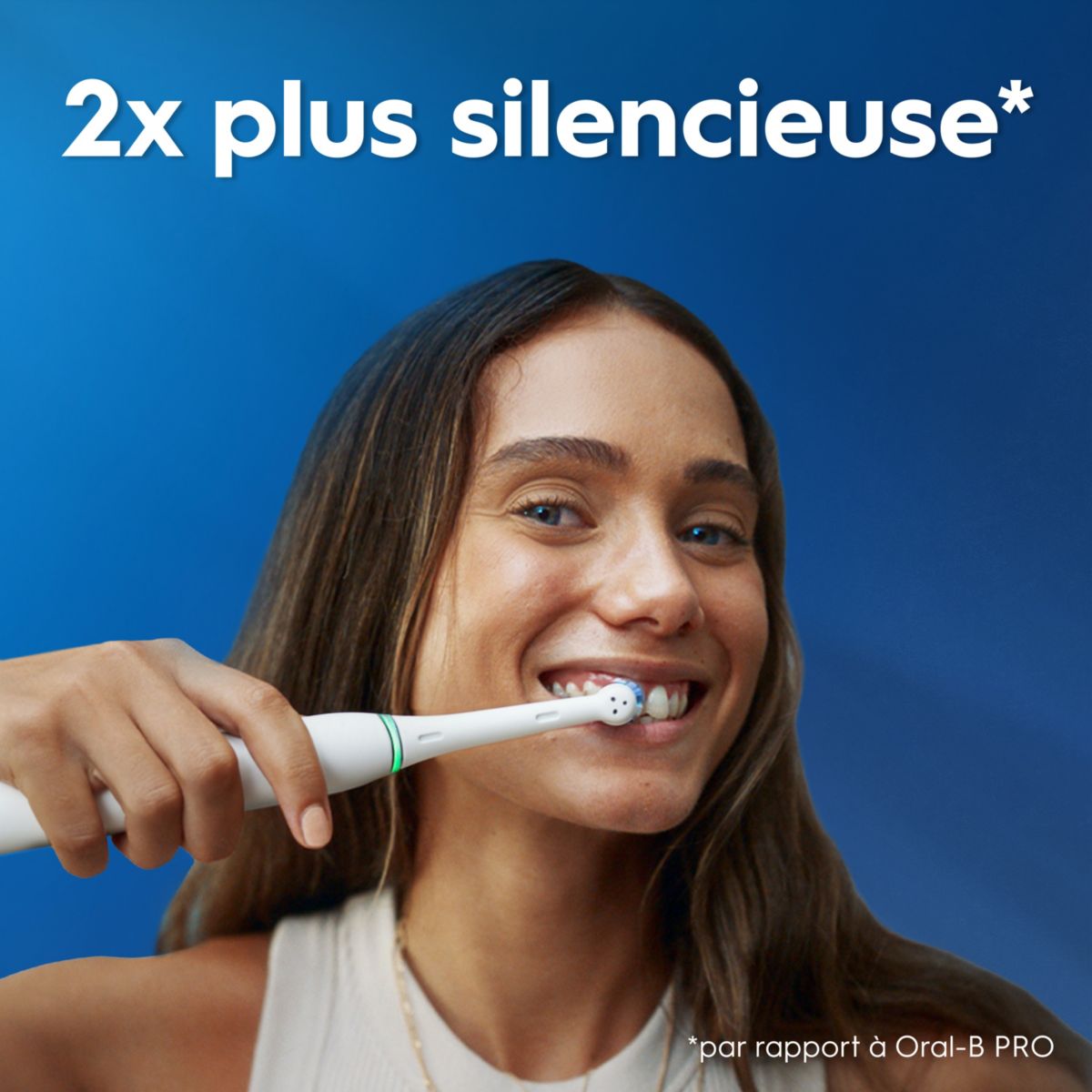 Brosse à dents électrique iO3S Bleue couleur unique, ORAL B