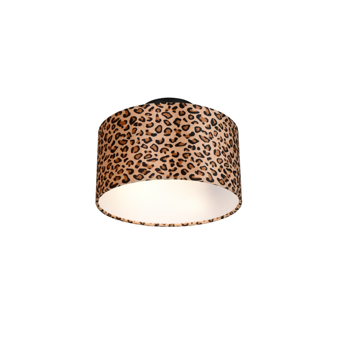 Plafonnier design en métal vintage, D.30 , PARDINA marron, BOITE A DESIGN