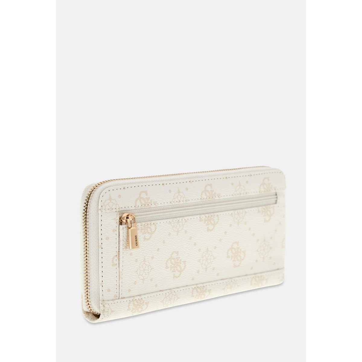 Emelie Logo Portefeuille blanc, GUESS