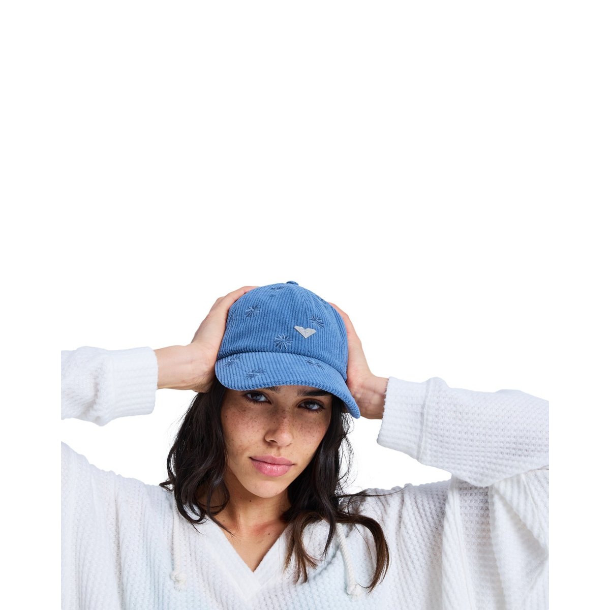 Casquette strapback FEELING EMBY. bleu dutch blue, ROXY