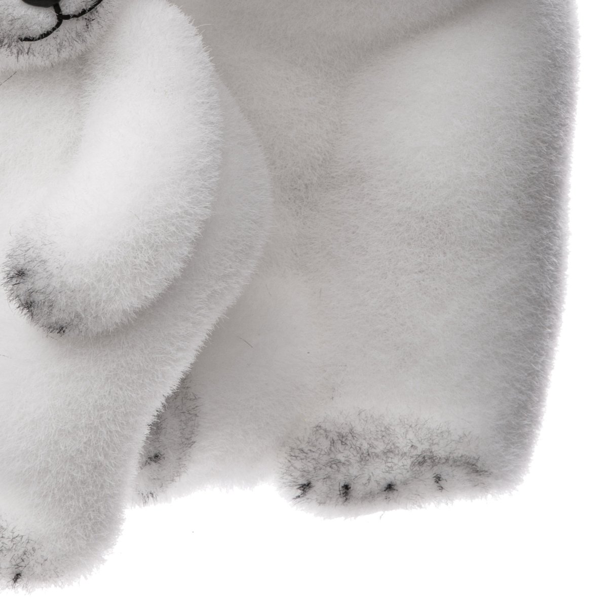 Décoration Polyfoam 2 Ours Debout blanc, ATMOSPHERA