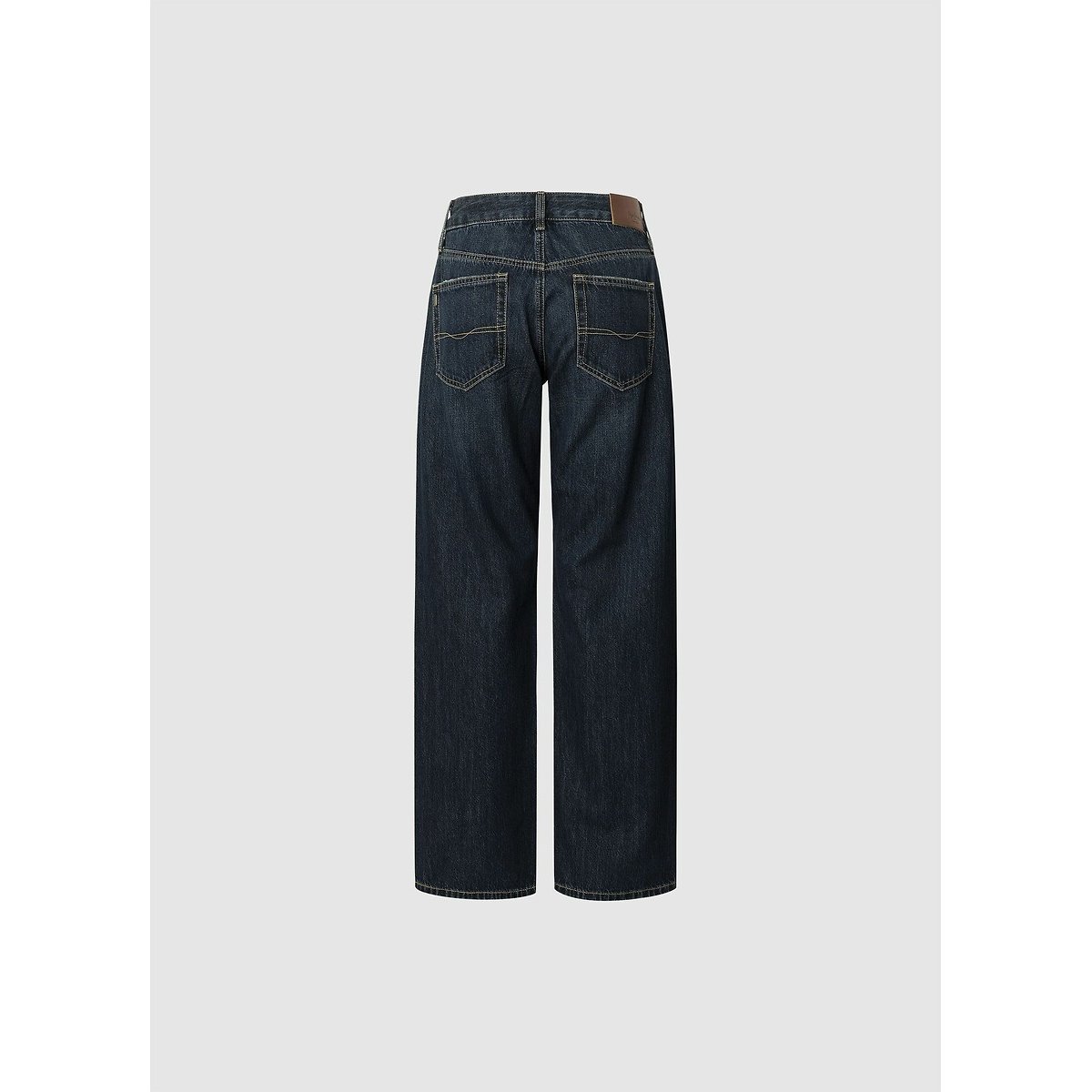 Jean loose taille basse NICKY dark indigo, PEPE JEANS