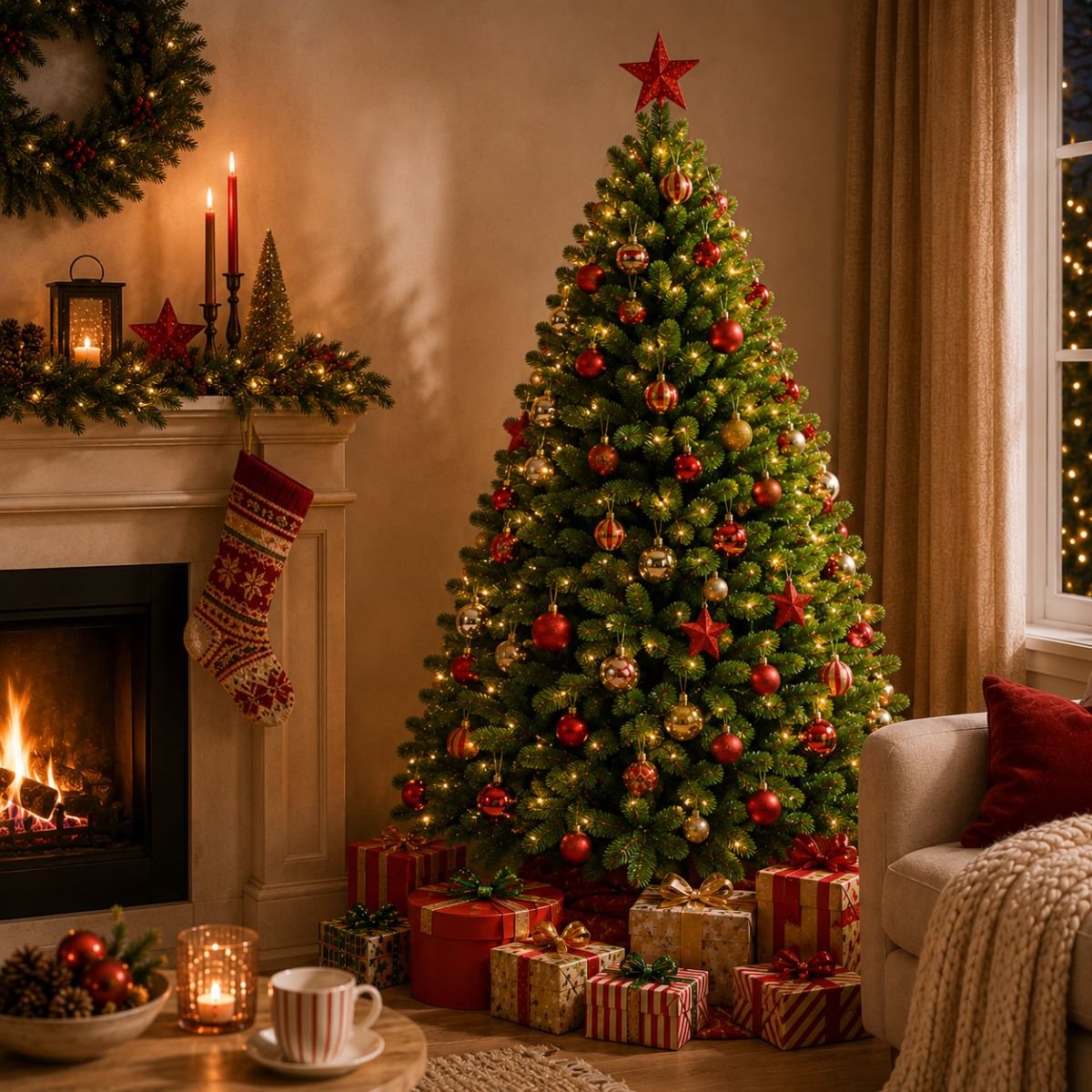 Sapin de Noël TSUGA vert, TRIUMPH TREE