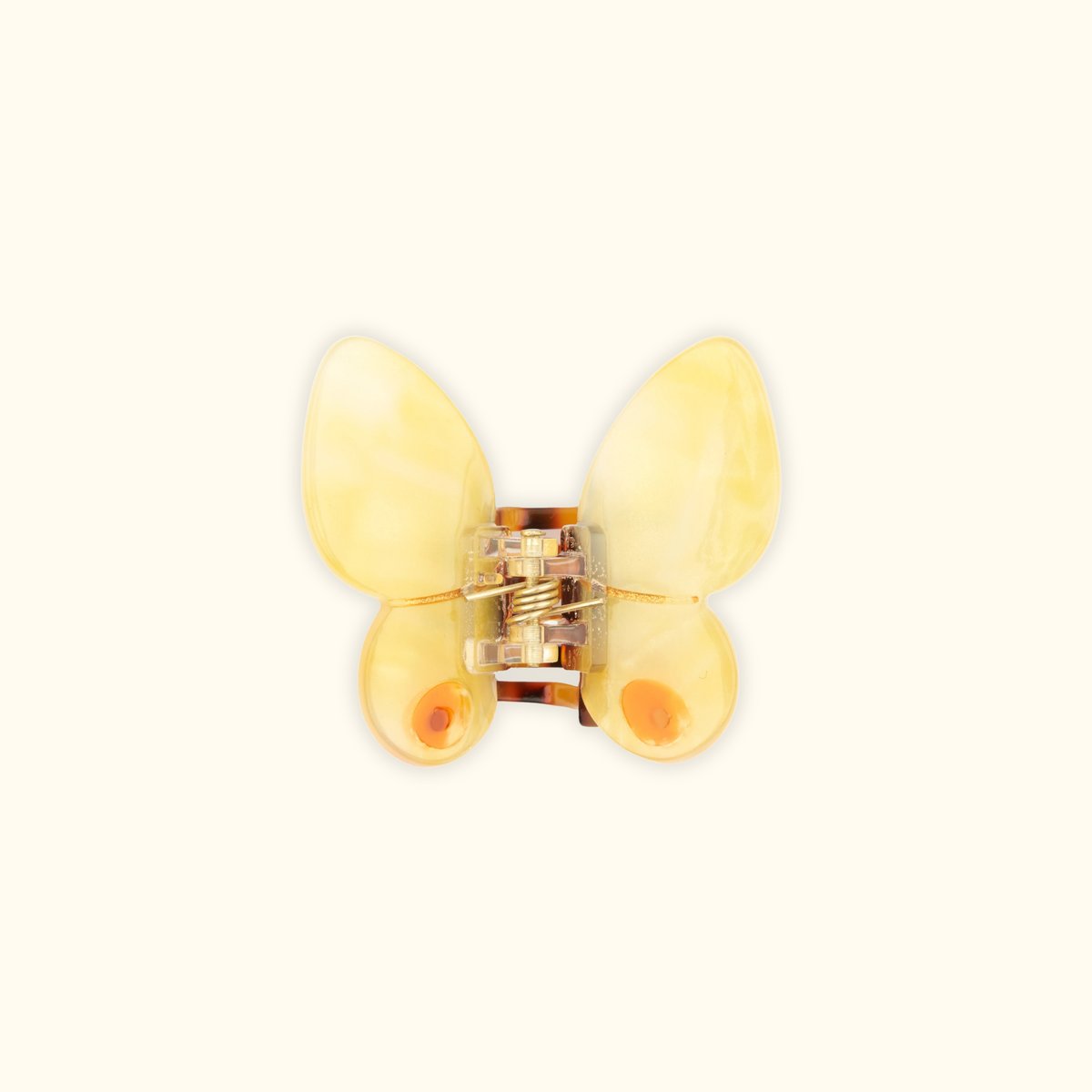 Mini pince à cheveux PAPILLON JAUNE jaune, COUCOU SUZETTE