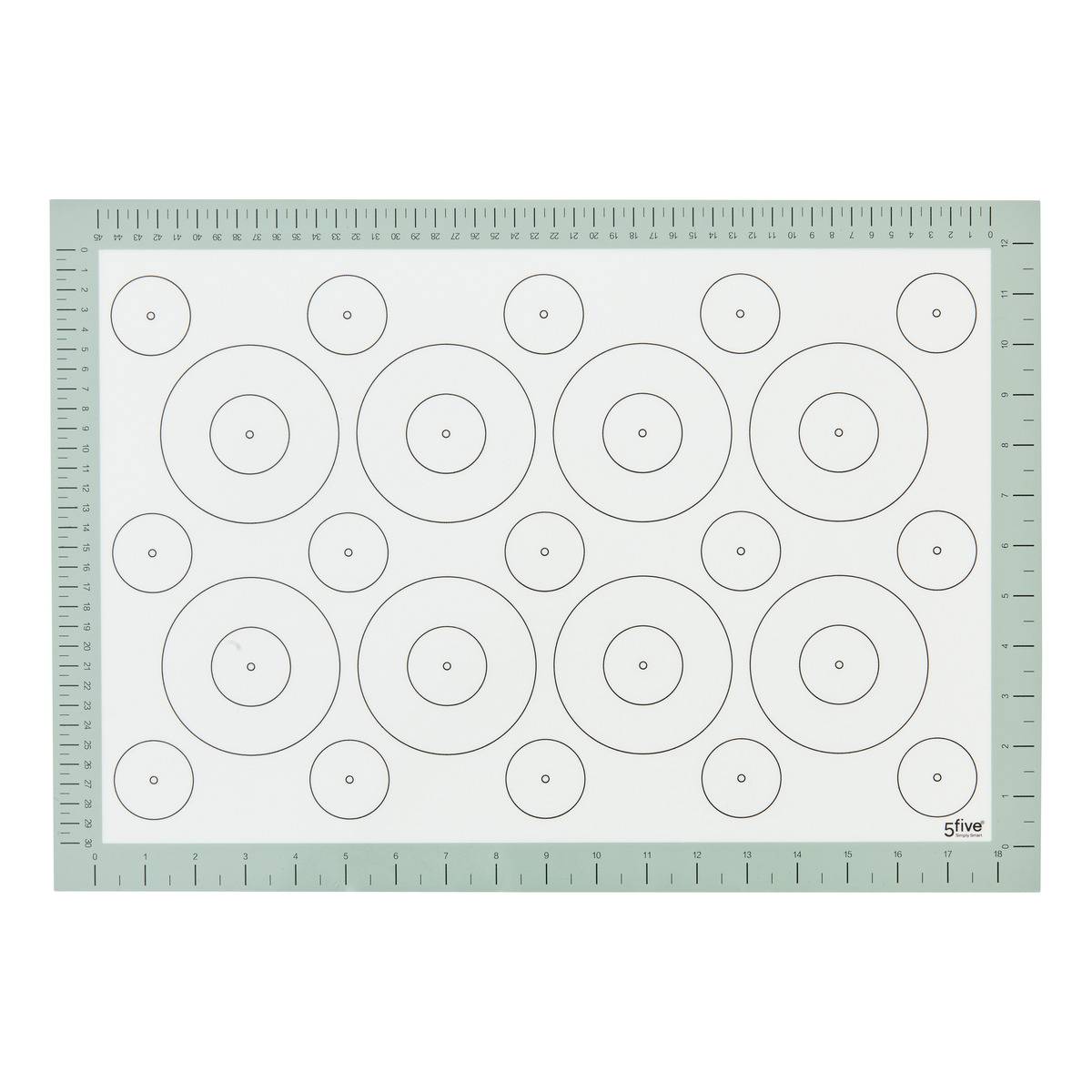 Tapis de cuisson pâtisserie 50x35cm ESSENTIELS rose, 5FIVE SIMPLY SMART