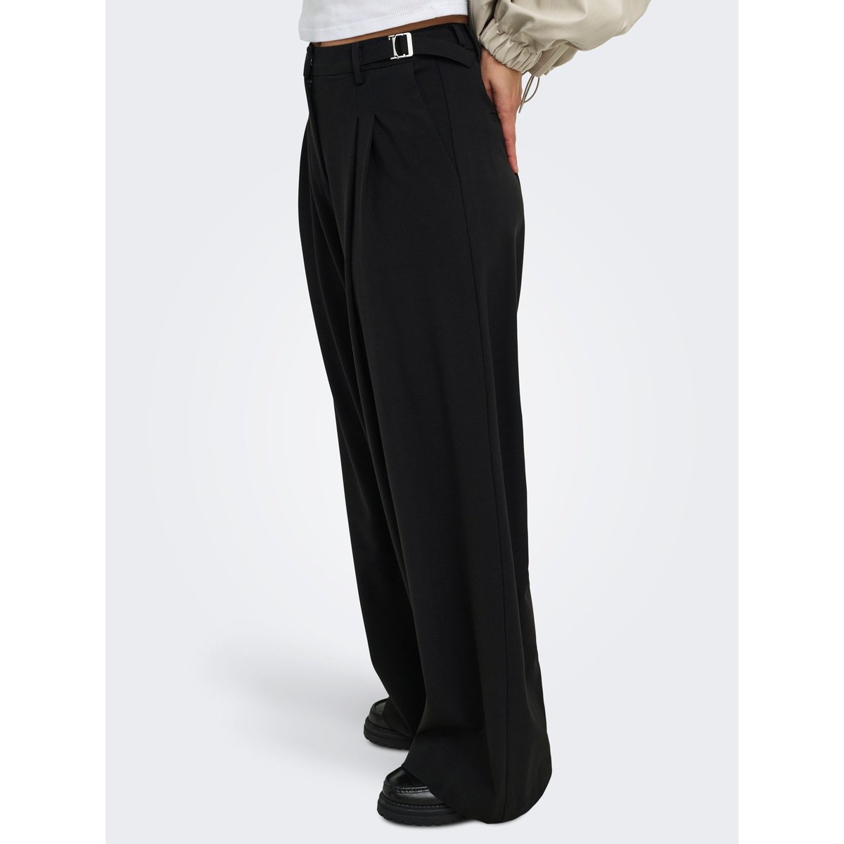 Pantalon À Jambe Large noire - black, ONLY