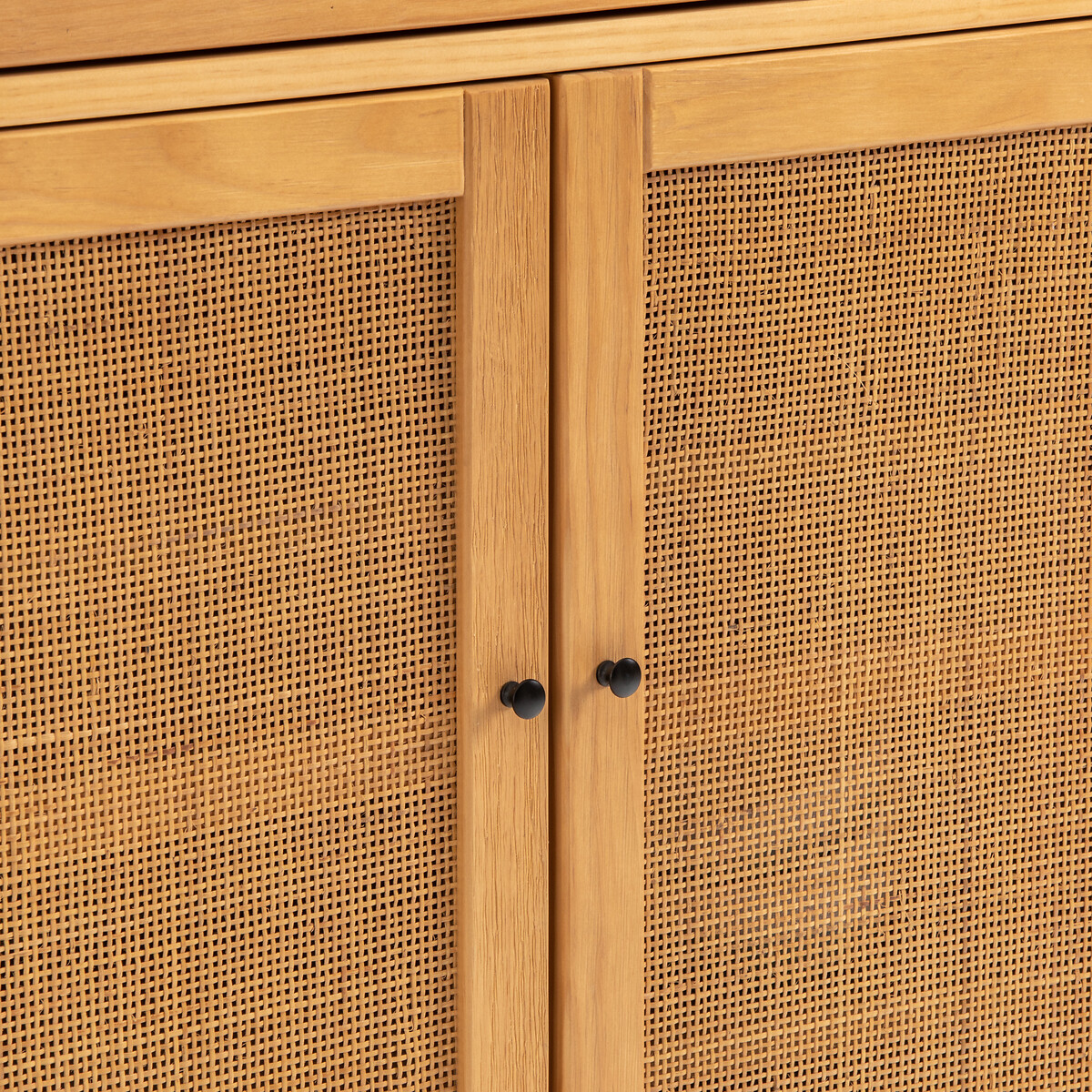 Buffet pin massif et cannage, Gabin naturel, LA REDOUTE INTERIEURS