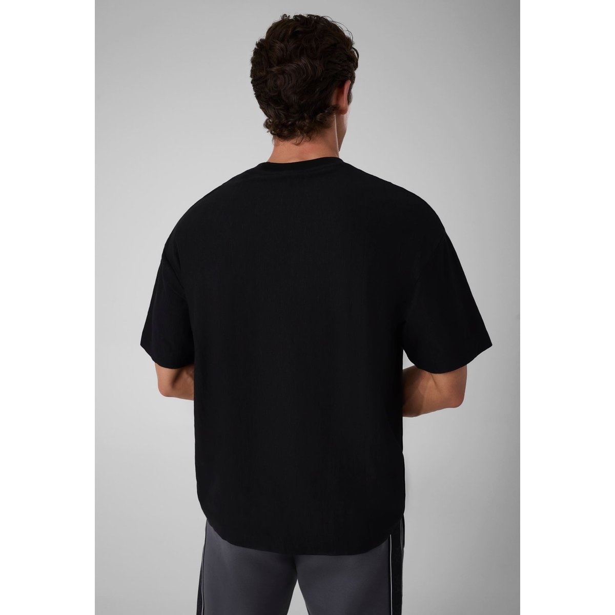 T-Shirt À Coupe Oversize noir, GUESS
