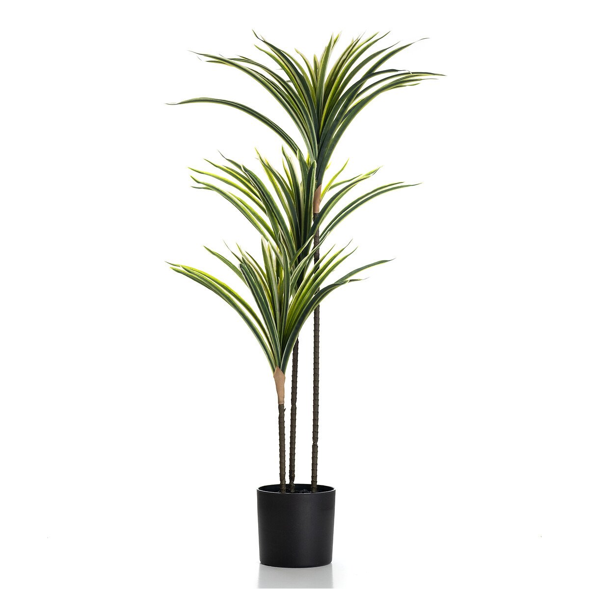 90cm Real Touch Variegated Yucca green, SO'HOME