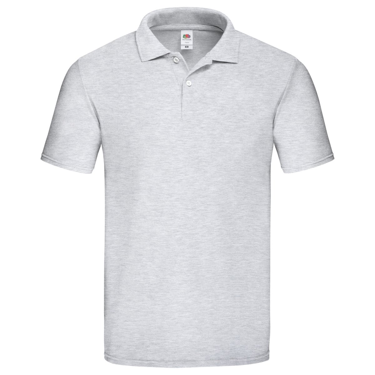 Polo gris, FRUIT OF THE LOOM