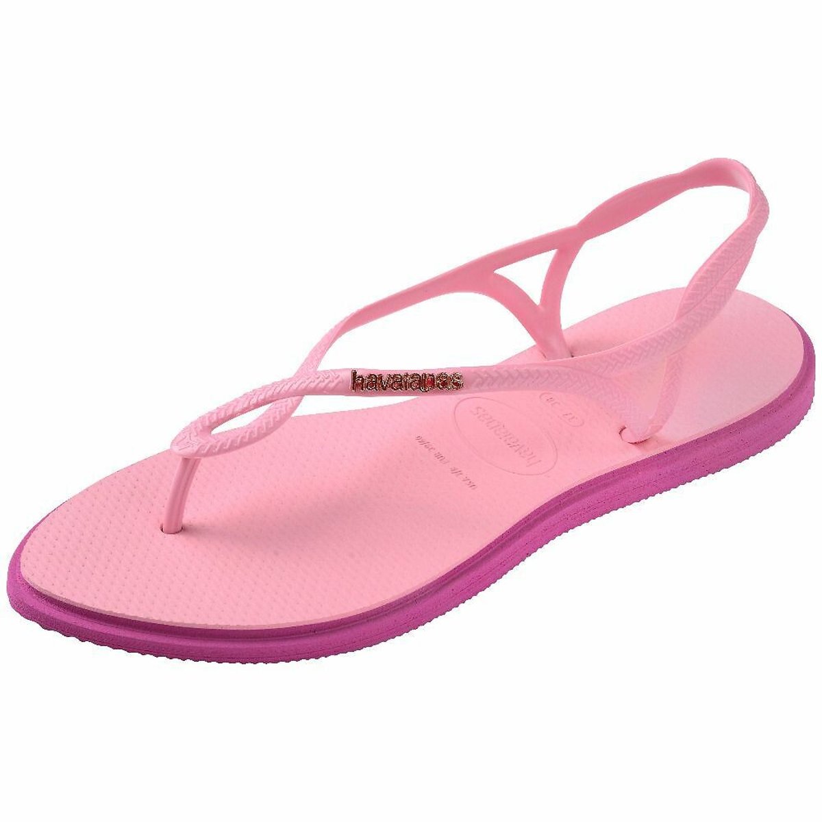 Sandales entre-doigts Luna Point rose, HAVAIANAS