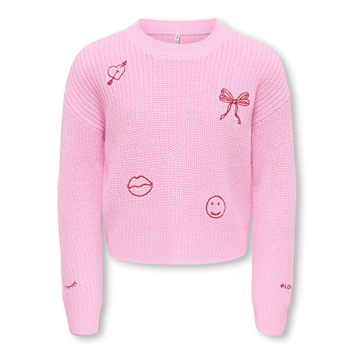 Pull En Maille rose - pink lady 1, KIDS ONLY