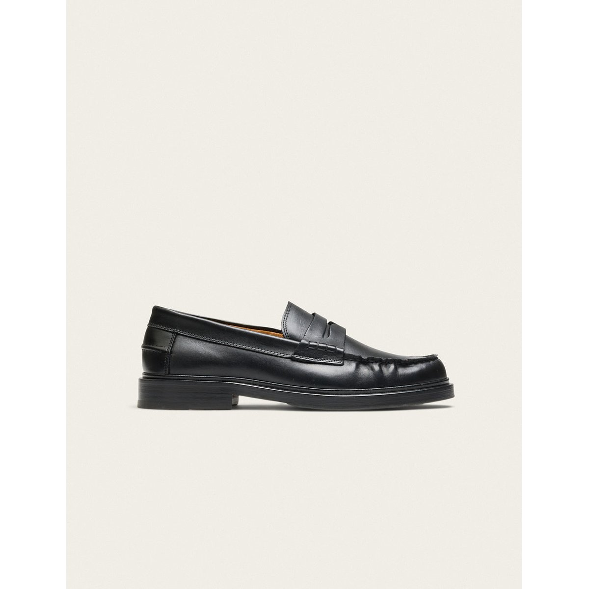 Mocassins VIRGILE noir, ODAJE