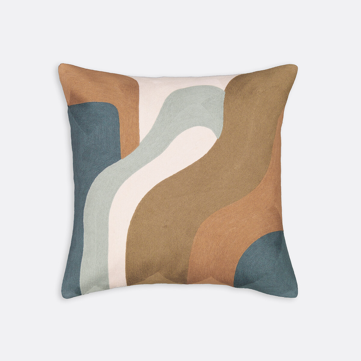 Copricuscino 45x45 cm, cotone, Ascona multicolore, LA REDOUTE INTERIEURS