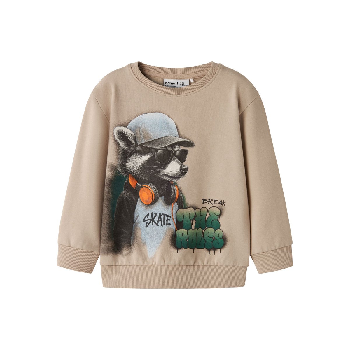 Sweat-Shirt gris - sesame1, NAME IT