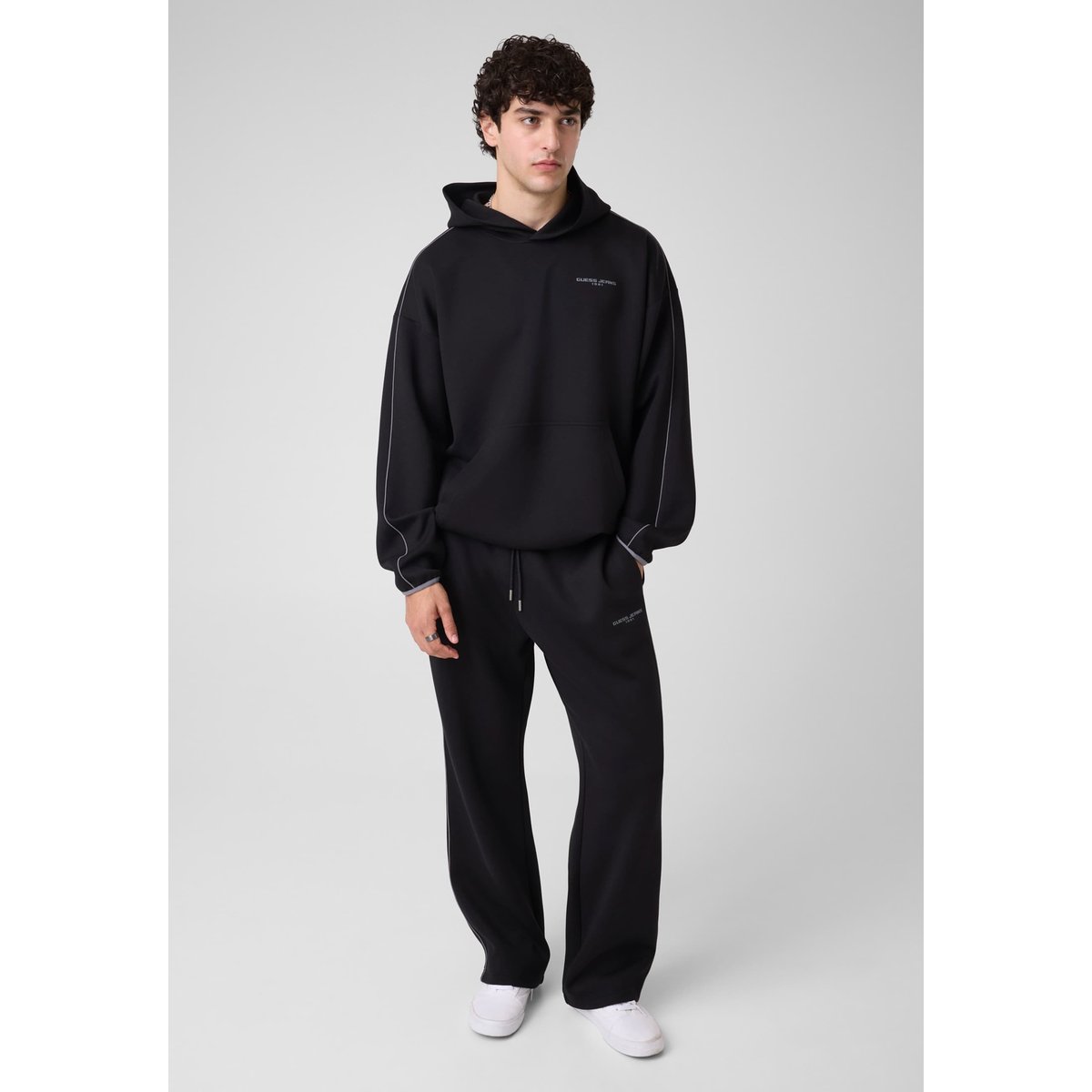 Jogger Avec Logo Imprimé noir, GUESS