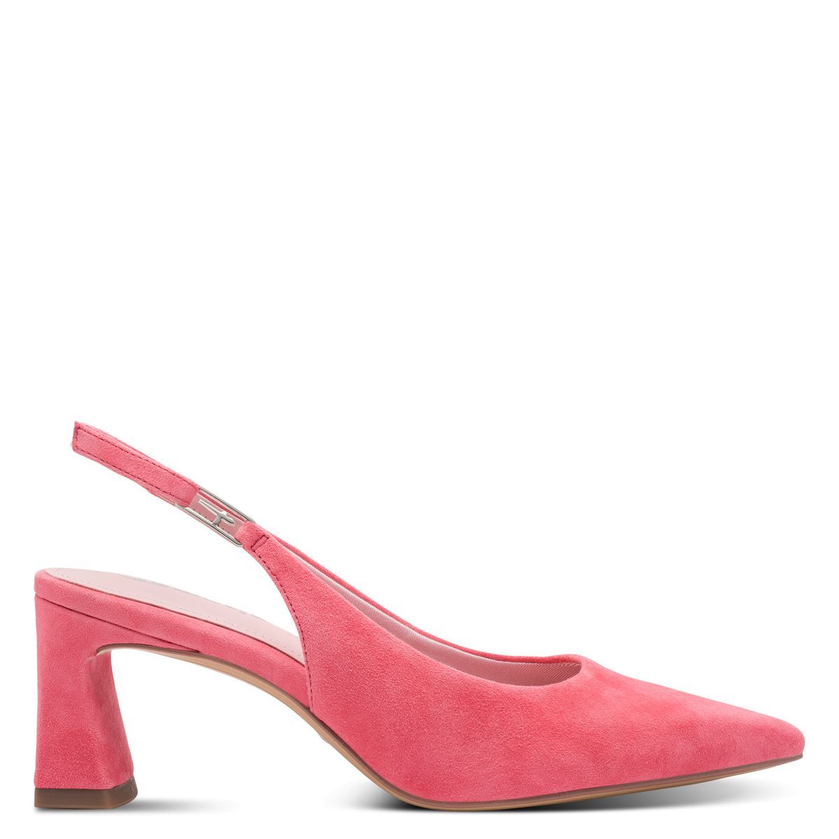 escarpin en cuir rouge foncé, TAMARIS