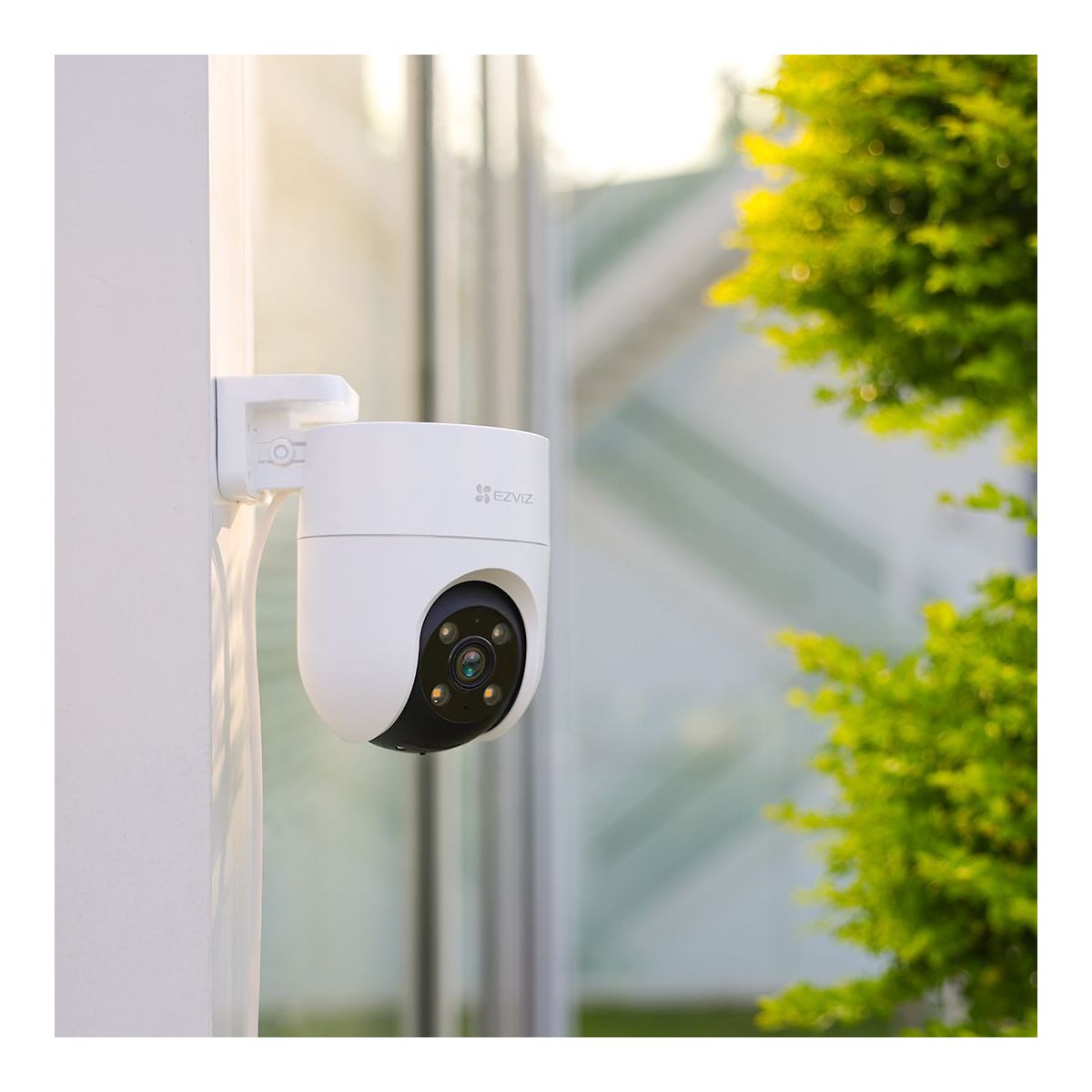 Caméra de surveillance Wifi H8C 2K motorisée couleur unique, EZVIZ