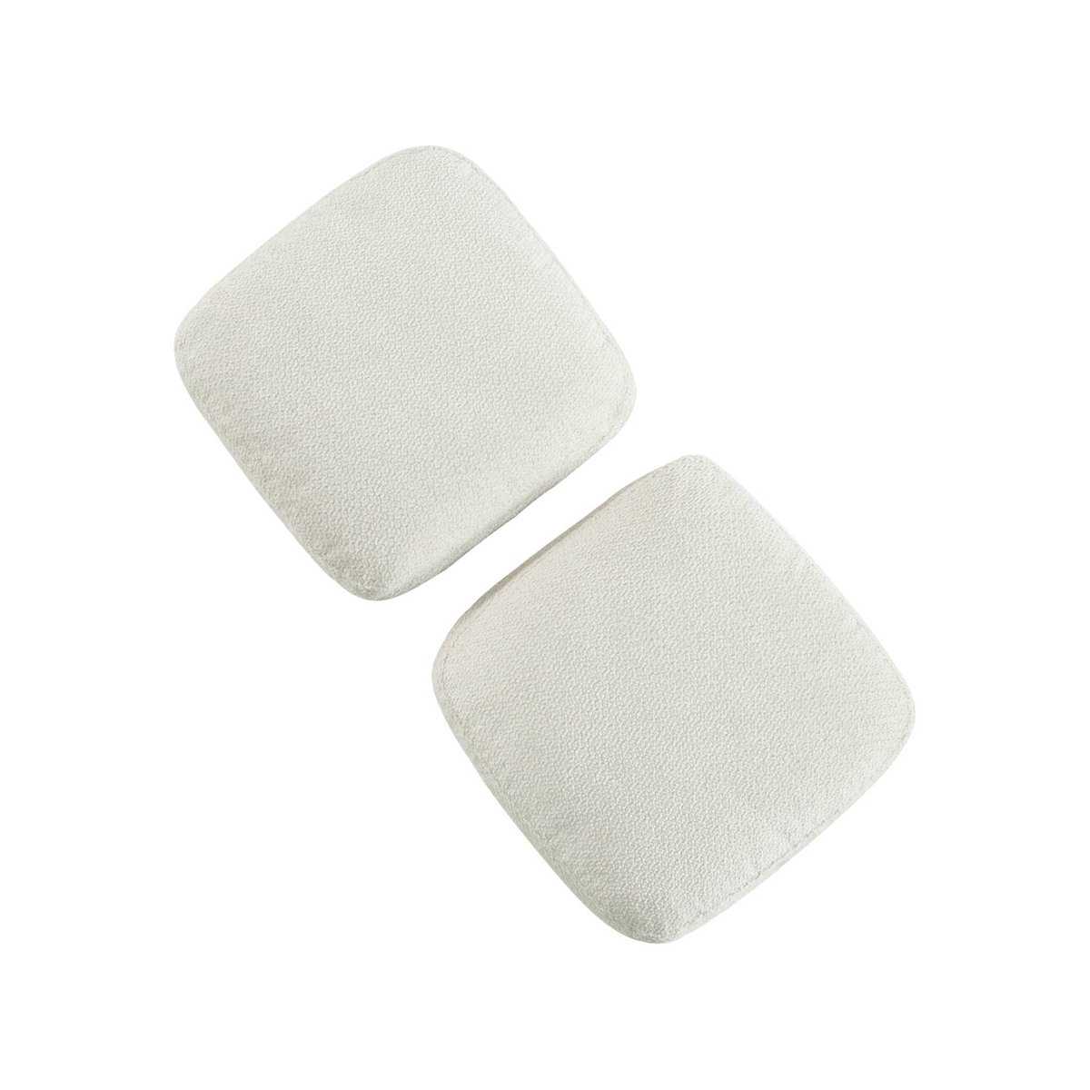 Canapé 3 places tissu chenille CLOUD blanc, SWEEEK