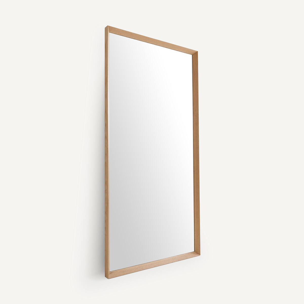 Miroir XXL chêne massif H200 cm, Andromède chêne, AM.PM
