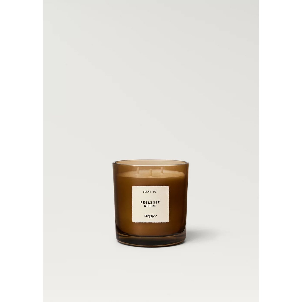 Bougie parfumée RÉGLISSE NOIRE 500 g marron, MANGO HOME