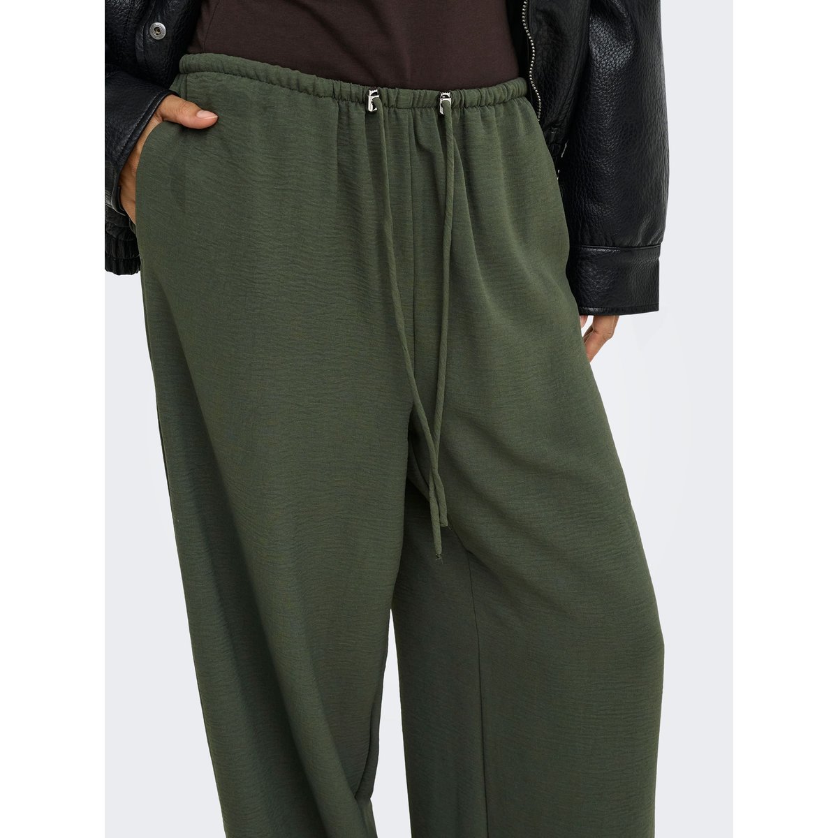 Pantalon À Jambe Large verte - kambaba 1, JDY
