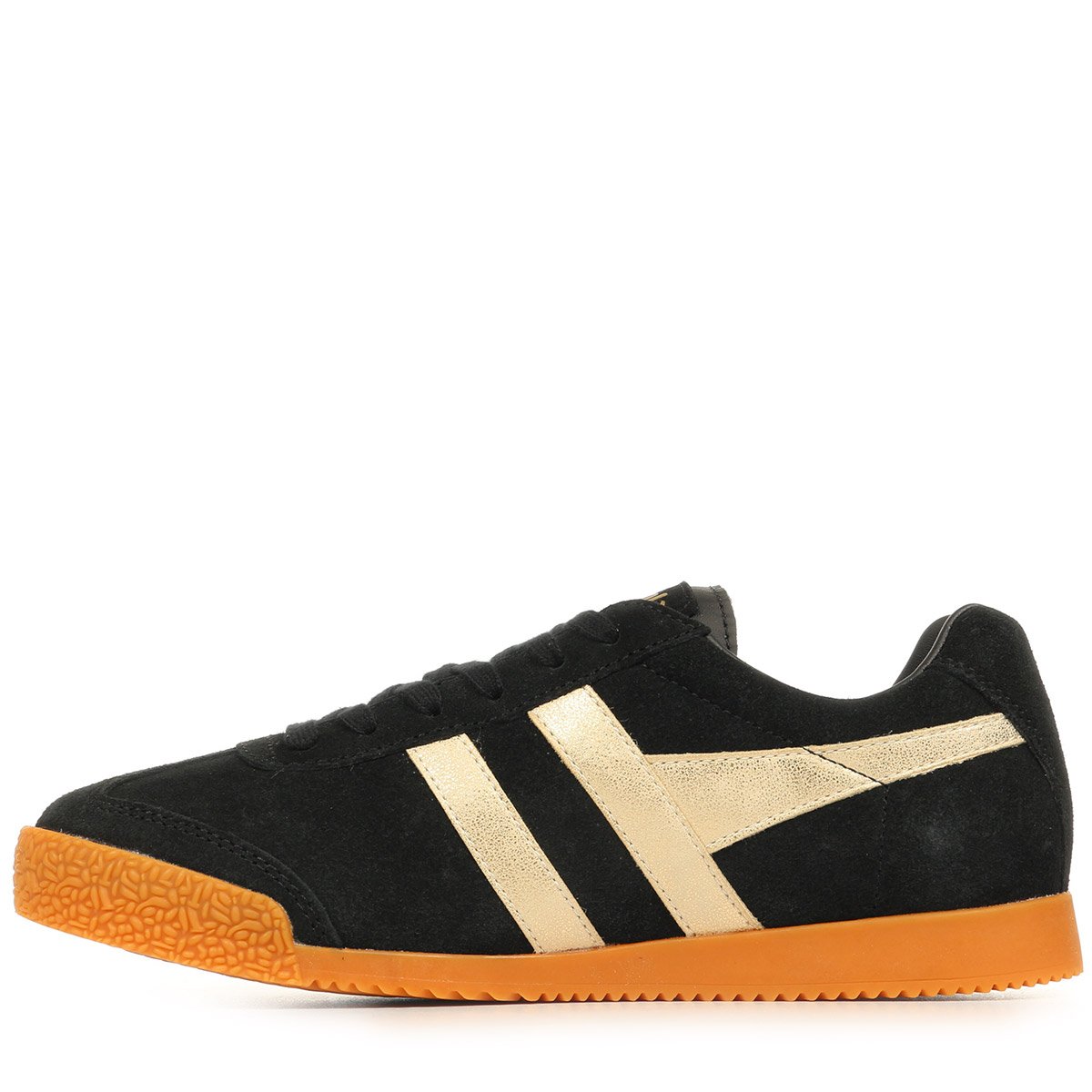 Baskets HARRIER MIRROR TRAINER black gold gum, GOLA