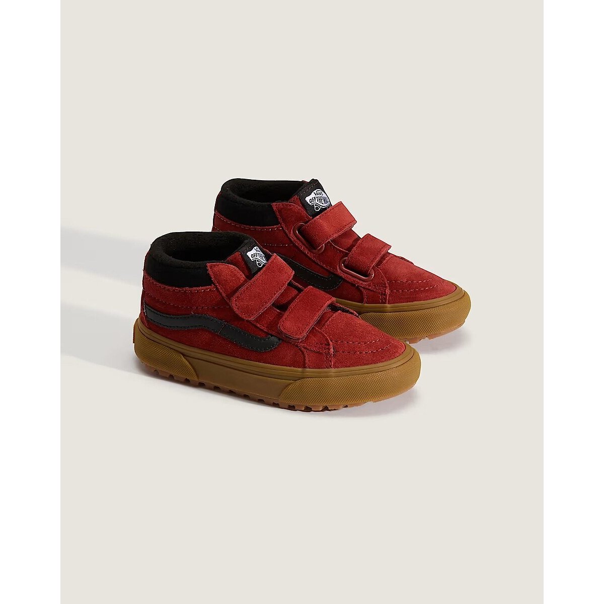 Scarpe da ginnastica alte in pelle, SK8-MID REISSUE V bordeaux , VANS