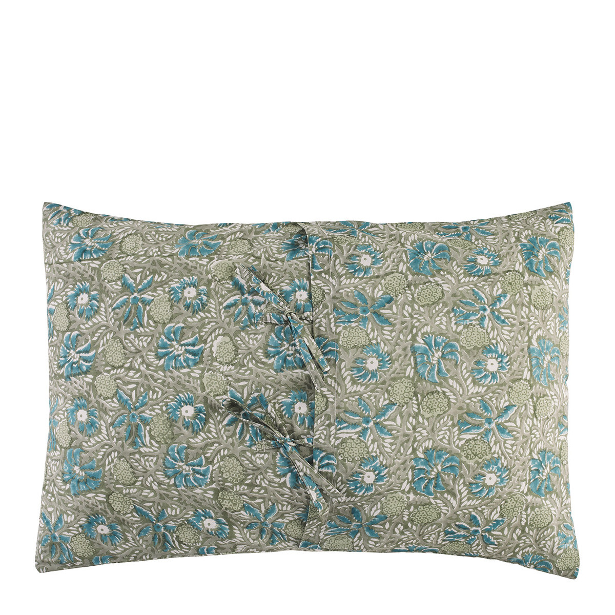 Coussin en coton mousse, BLANC D’IVOIRE