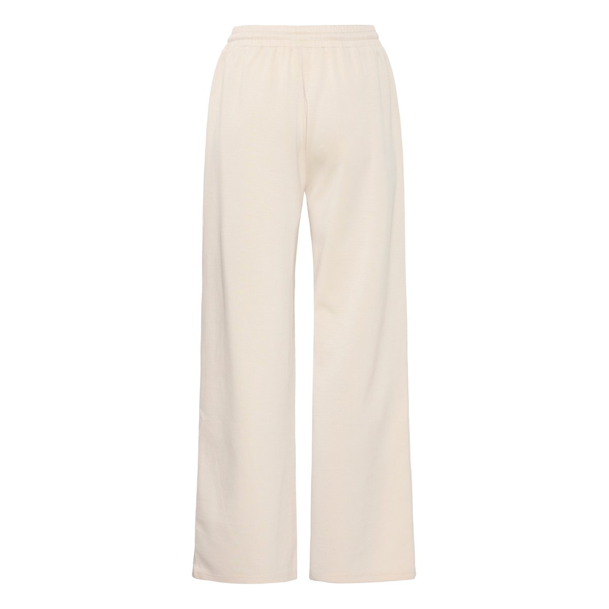 Pantalon en jersey, jambes larges almond milk, ICHI