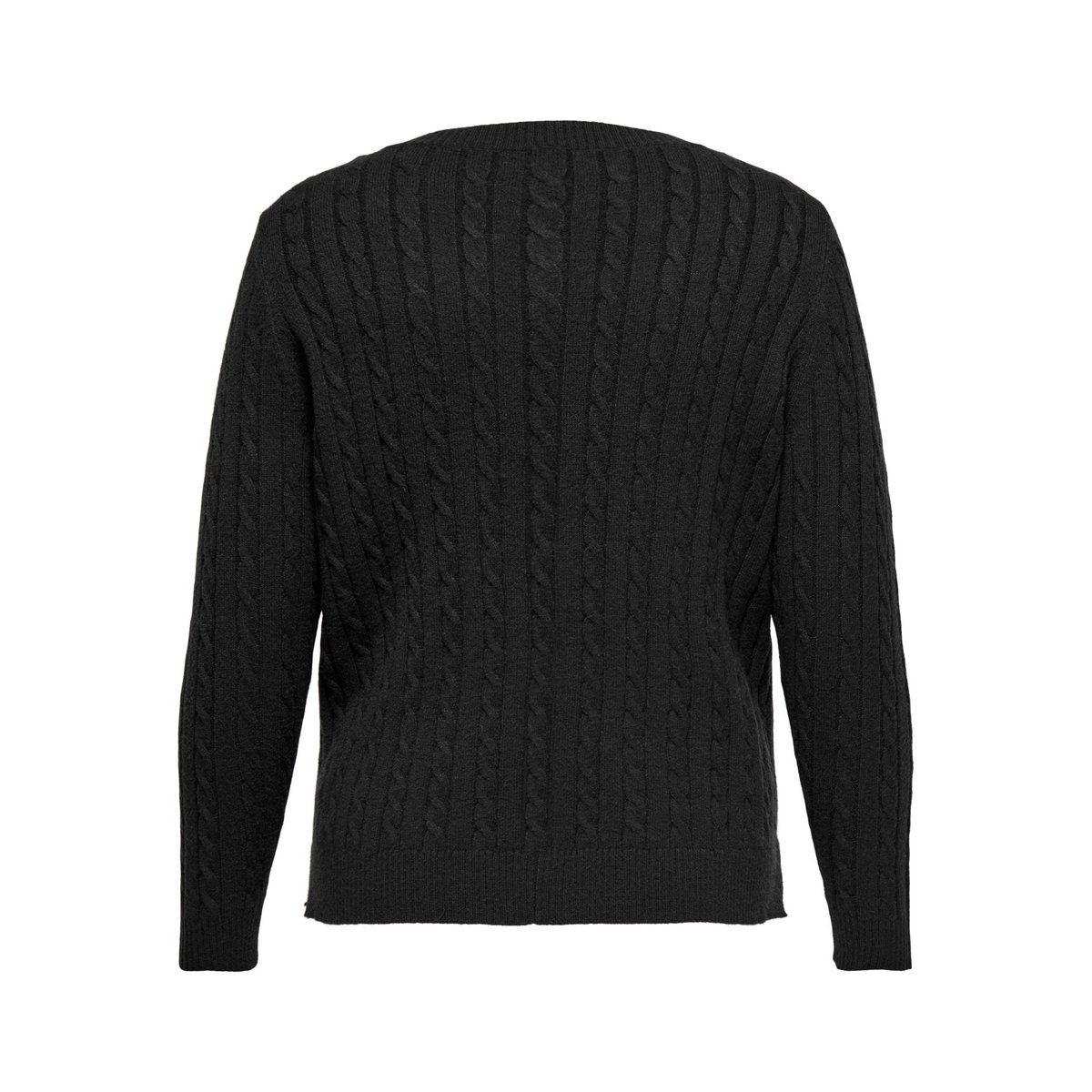 Pull En Maille black 1, ONLY CARMAKOMA