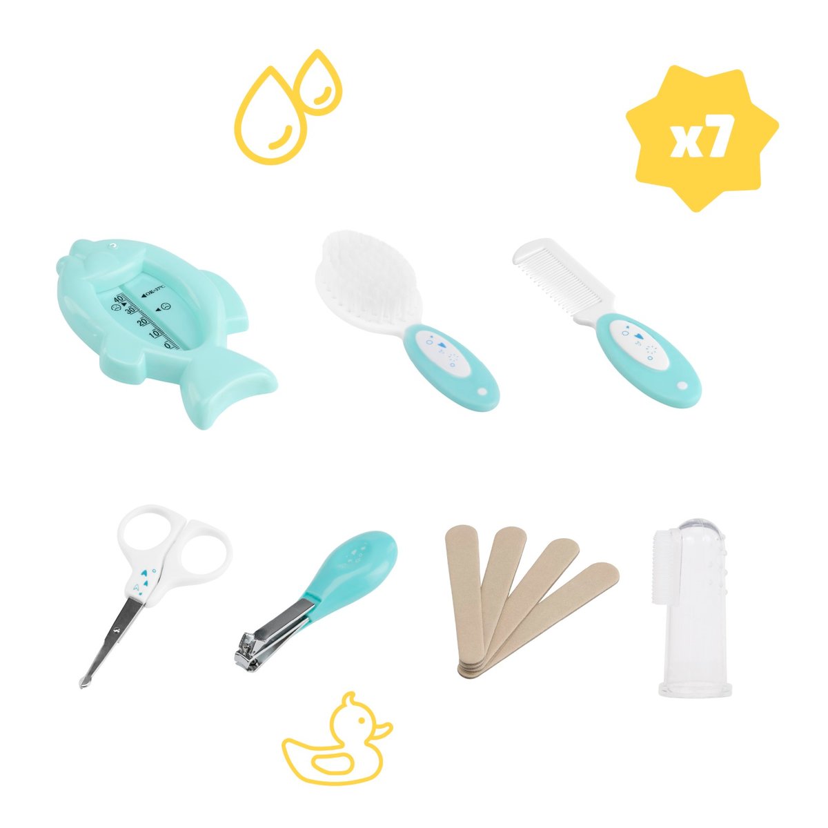 Trousse de soin Plouf bleu, BADABULLE