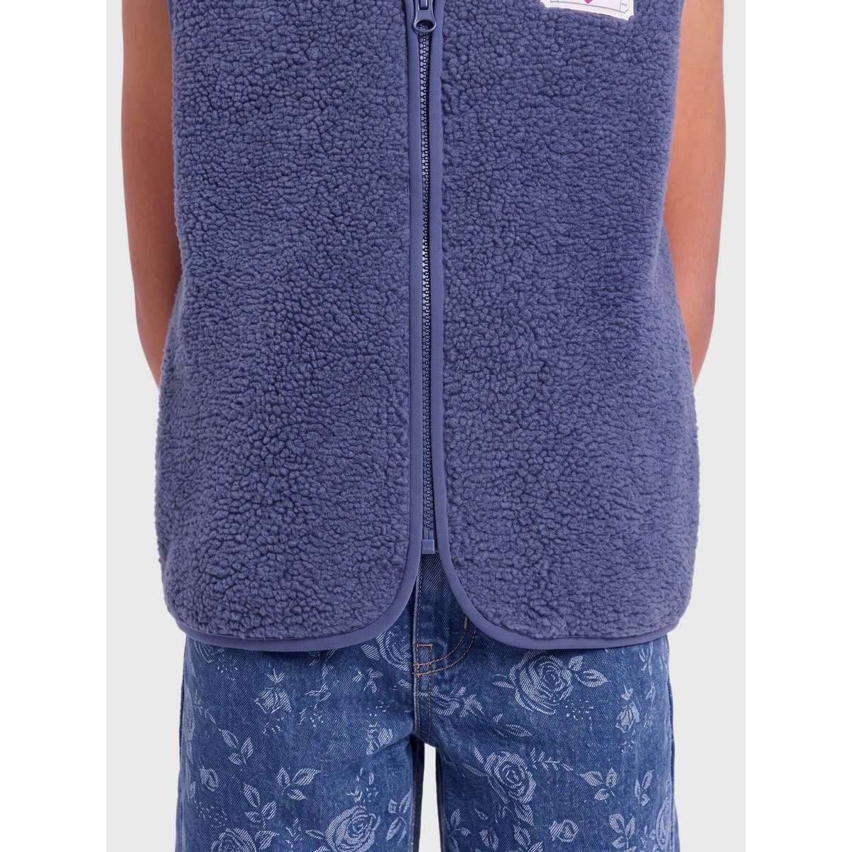 Gilet En Peluche bleue - blue indigo, KIDS ONLY