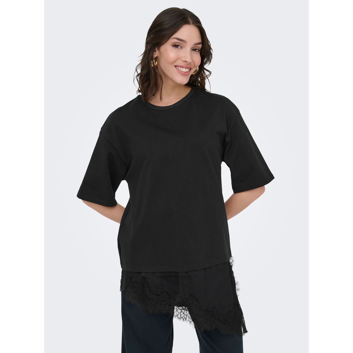 T-Shirt black 1, JDY
